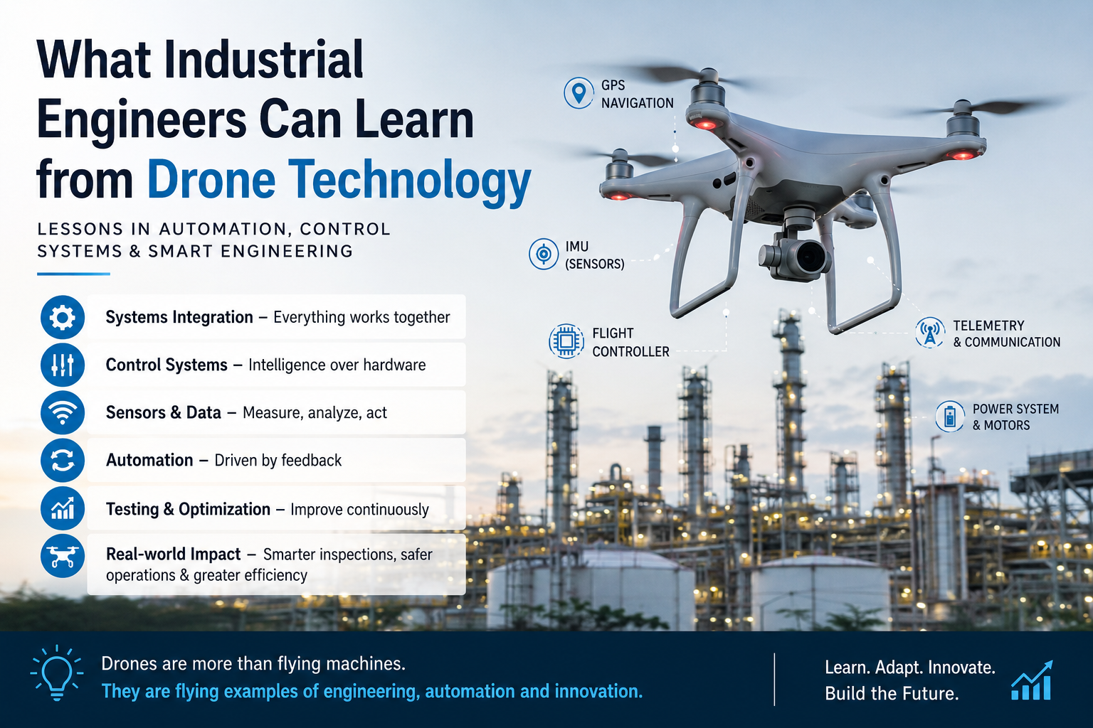 What Industrial Engineers Can Learn from Drone Technology