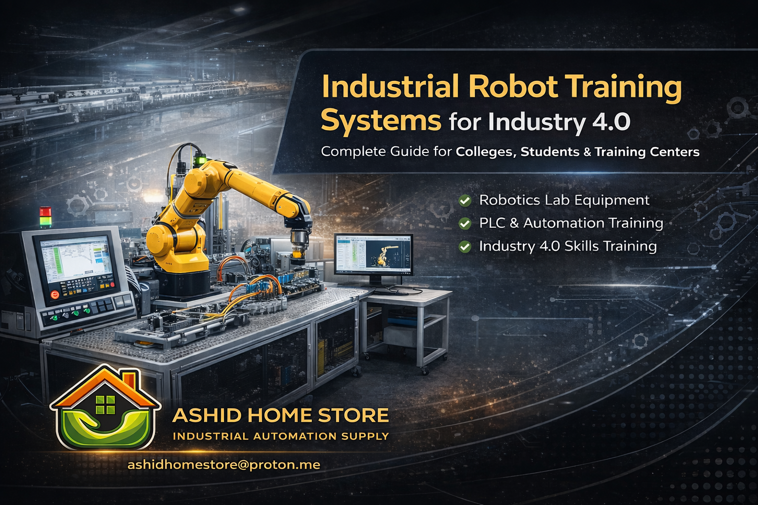 Industrial Robot Training Systems for Industry 4.0: Complete Guide for Colleges & Training Centers