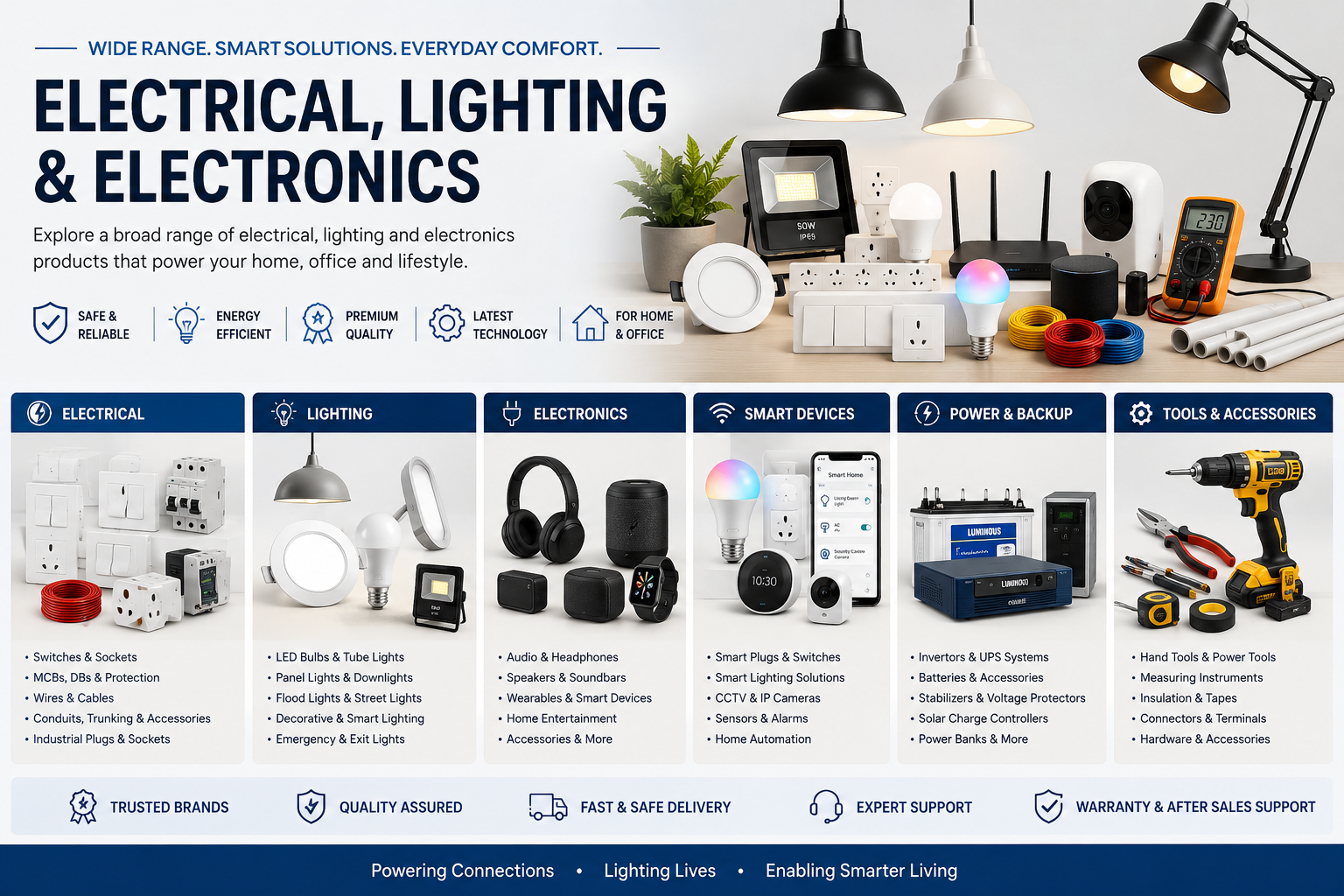 Electrical, Lighting and Electronics