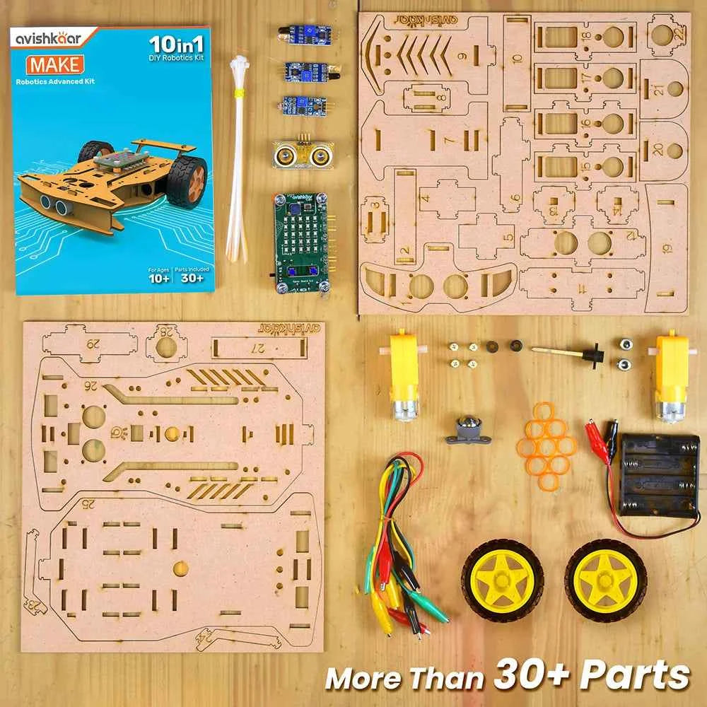 MAKE Robotic Advanced Kit 10-in-1
