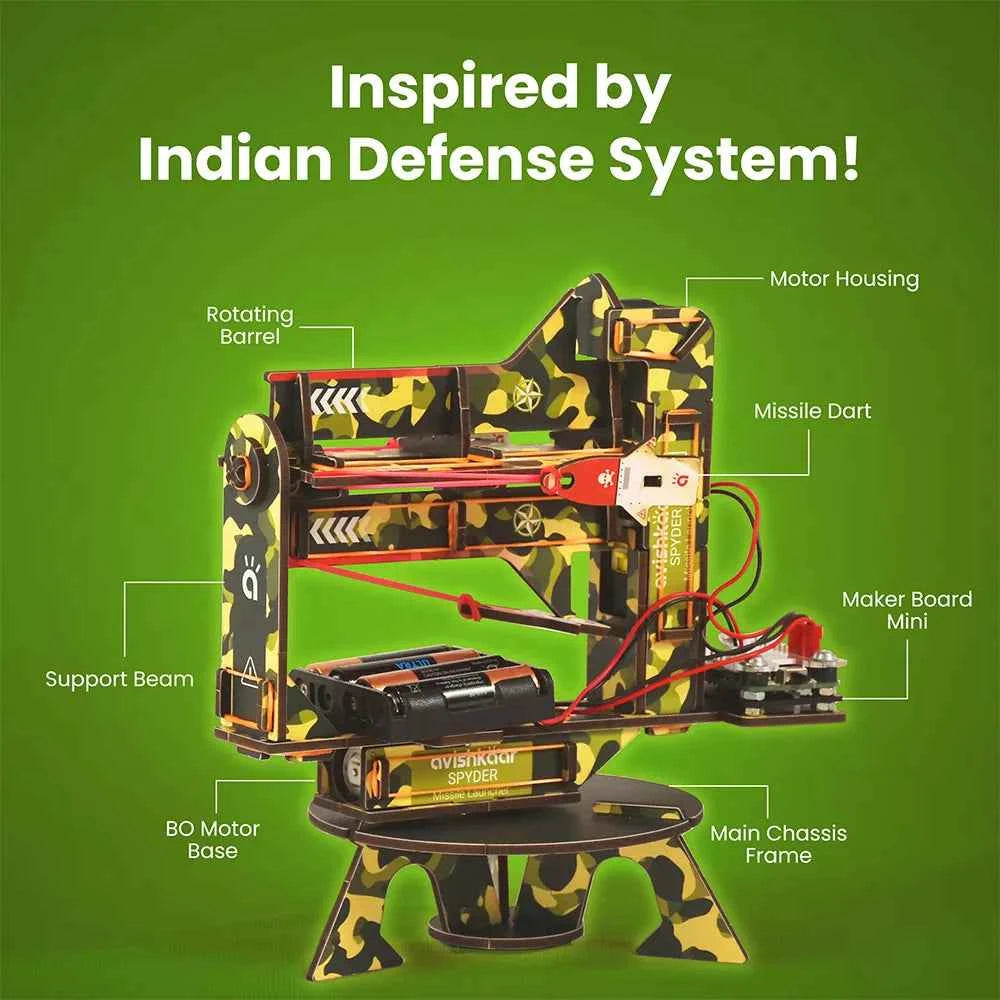 SPYDER Missile Launcher DIY Kit