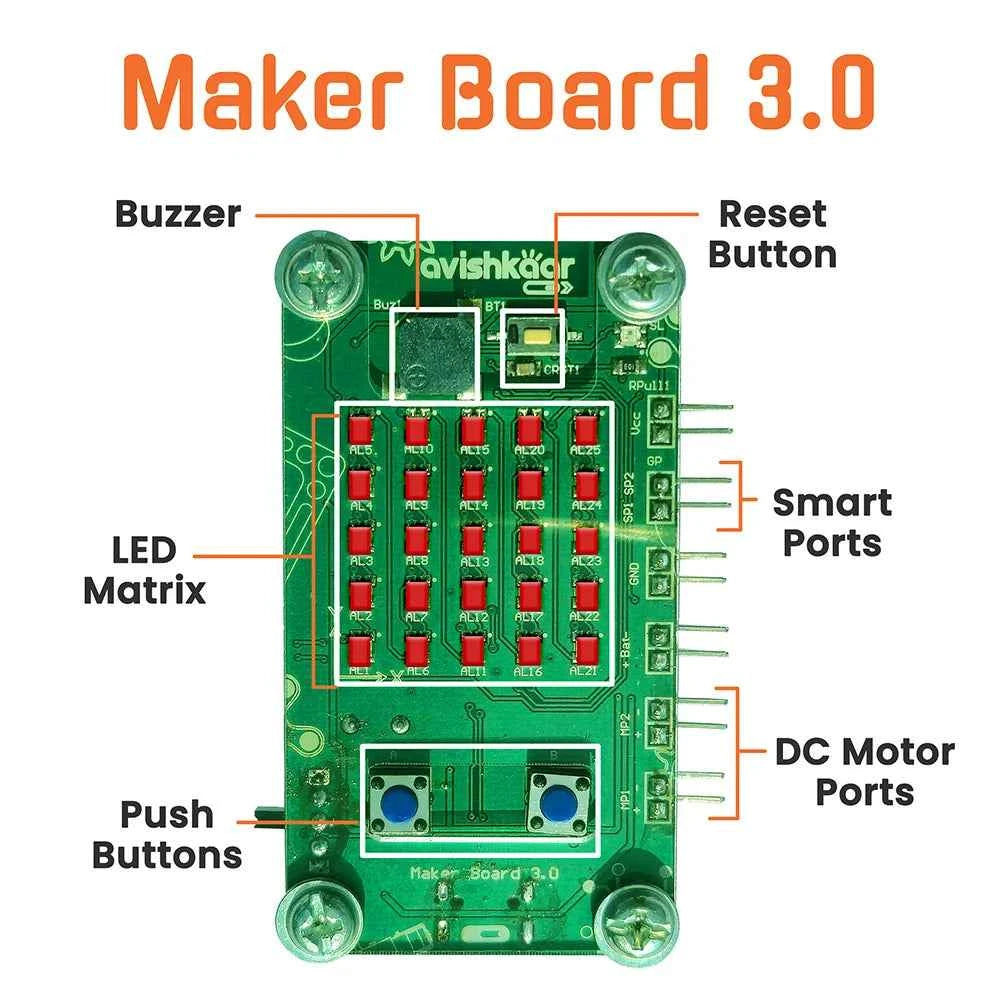 MAKE Robotic Advanced Kit 10-in-1