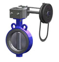 BS-MWC4 Gear Box with Chain Pulley Butterfly Valve PN16