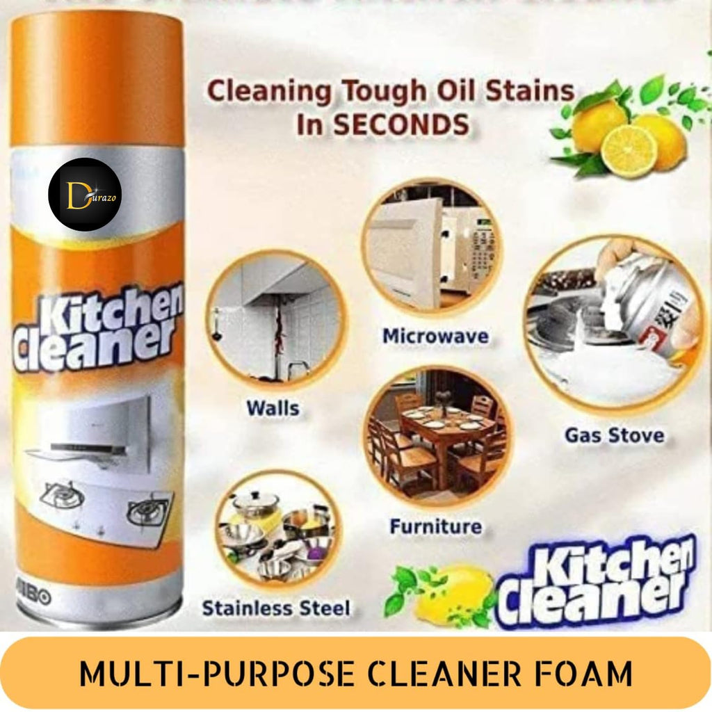 Kitchen Cleaner Spray | Oil & Grease Stain Remover | Chimney Cleaner Cream | Dirt & Tough Stain Remover - 500 ML (Pack Of 1)