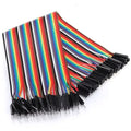 Male to Female Jumper Wires (20cm) 40pcs