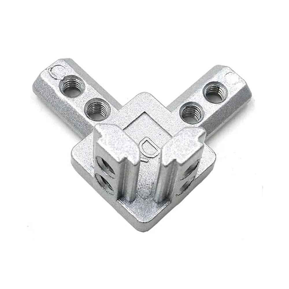 2020 Three-Dimensional Fixed Right Angle Connector Bracket for Aluminum Profiles