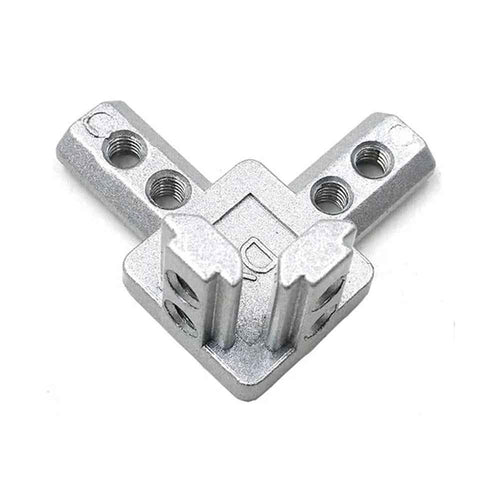 2020 Three-Dimensional Fixed Right Angle Connector Bracket for Aluminum Profiles