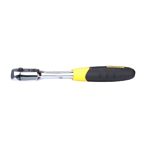 STANLEY STMT81243 110-Piece High Quality Multi-Toolkit containing Pliers, Spanners, Drivers, Sockets, Bits, Wrenches & Ratchets for Home, DIY & Professional Use, 1 Year Warranty, Yellow & Black
