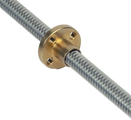 3D Printer Threaded Rod With Nut 400mm
