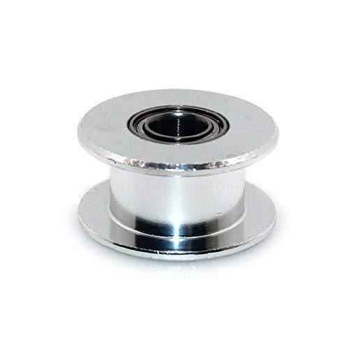 GT2 Perlin Driven Aluminium Pulley - 6mm Belt 5mm Bore