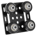 V Gantry Rod Plate, Durable V Slot Gantry Plate, for 3D Printer Parts 2020 V-Slot Profile