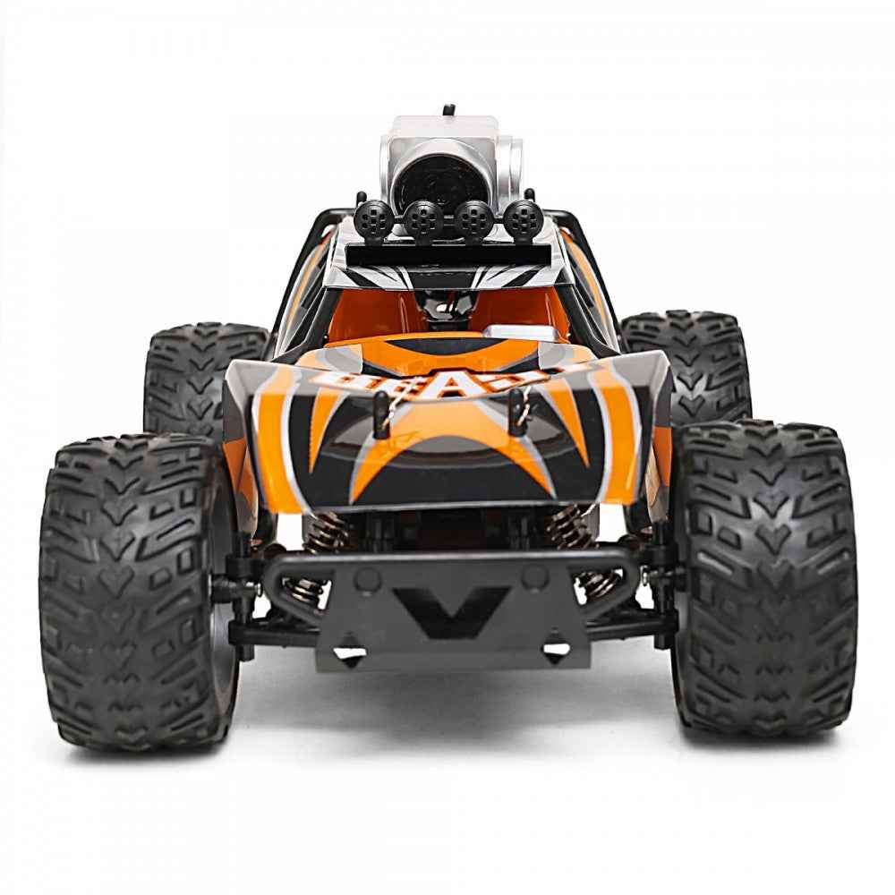 Electrobotic Camera Speed Car With Grip Wheels 2.4 Ghz Rechargeable Battery Orange 4Y+