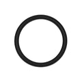 Black Oil-resistant Rubber O Shaped Seal Gasket Washer (63x3 mm)