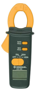 Greenlee CM-330 Clampmeter, 400-Amp AC