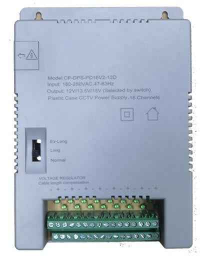 CP Plus 16 Channel Power Supply (CP-DPS-PD16V2-12D)