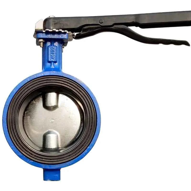SKS ALUMINIUM BODY WAFER TYPE BUTTERFLY VALVE WITH SS 316 DISC