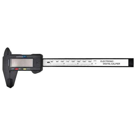 Digital Carbon Fiber Vernier Caliper 150mm 6inch