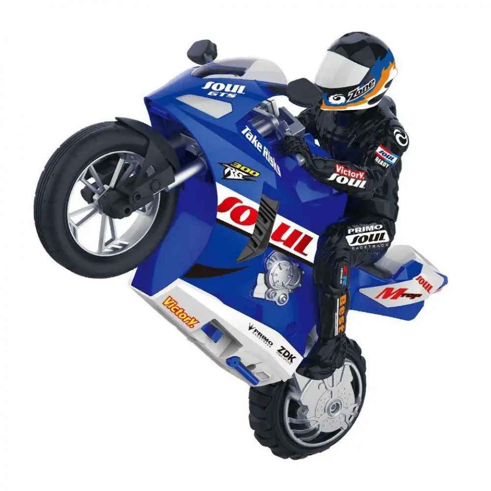 HC-802 Rc Remote Control Motorycle Self Balanced Stunt Bike 1:6 With 6 Axis Gyroscope