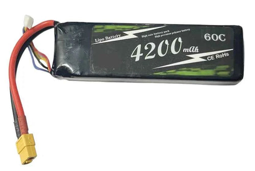 14.8V 60C Lithium Polymer Battery 4200mAh