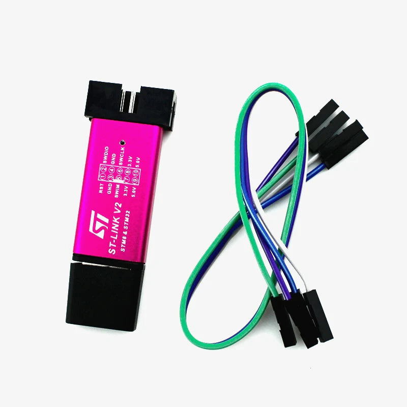 ST-Link V2 മിനി STM8 STM32 സിമുലേറ്റർ ഡൗൺലോഡർ പ്രോഗ്രാമർ