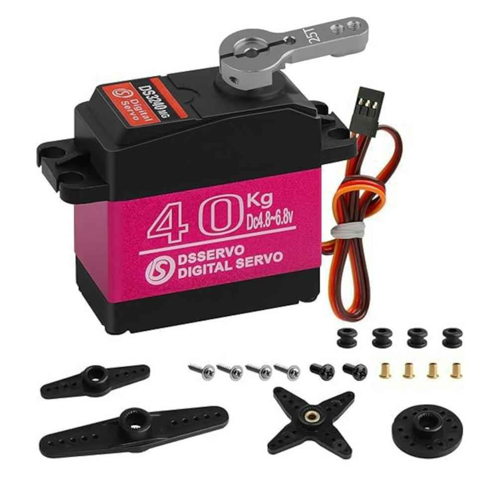 Servo 40KG DS3240MG 270Degree Metal Gear Digital Servo Motor Arduino High Torque