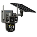 Cybernautt X12S 8MP Quad HD 4G Solar SIM Camera with 8000mAh Battery, Alarm, Waterproof & Support SD up to 128GB