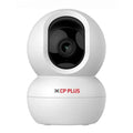 CP Plus CP-E28A 2MP Full HD Wi-Fi CCTV Camera | 360°View PT Camera | Motion Tracking | Cloud Monitoring | 2-Way Talk, Night Vision| Support SD Card (Up to 256 GB) | Privacy Mode
