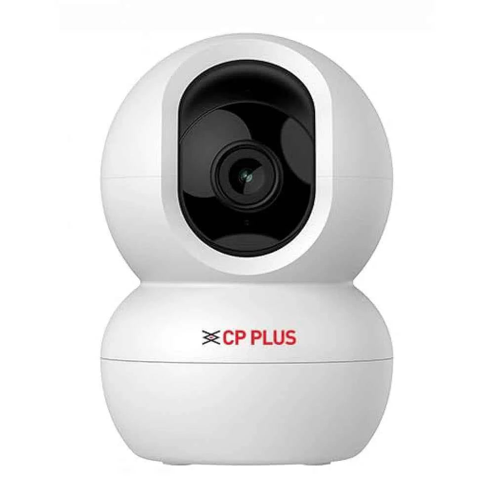 CP Plus CP-E28A 2MP Full HD Wi-Fi CCTV Camera | 360°View PT Camera | Motion Tracking | Cloud Monitoring | 2-Way Talk, Night Vision| Support SD Card (Up to 256 GB) | Privacy Mode