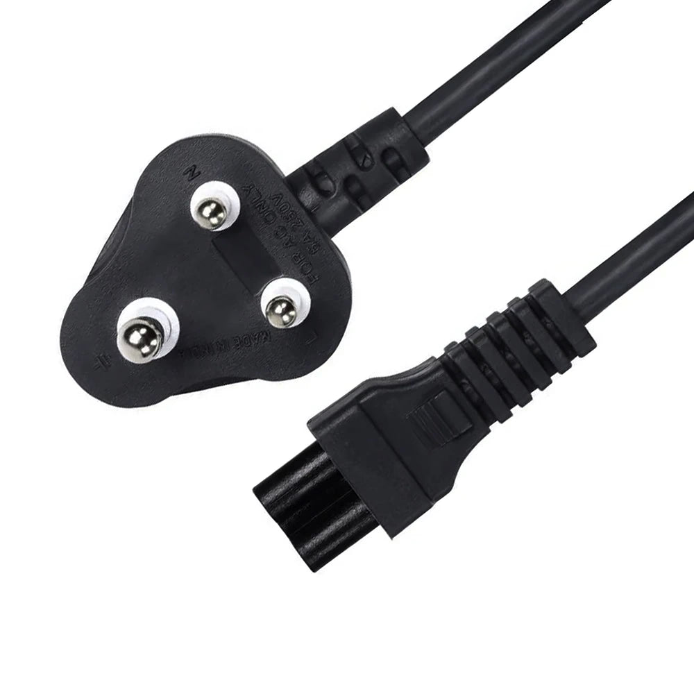 3 Pin Computer Power AC Cord Cable 2 Meter 4A 250V