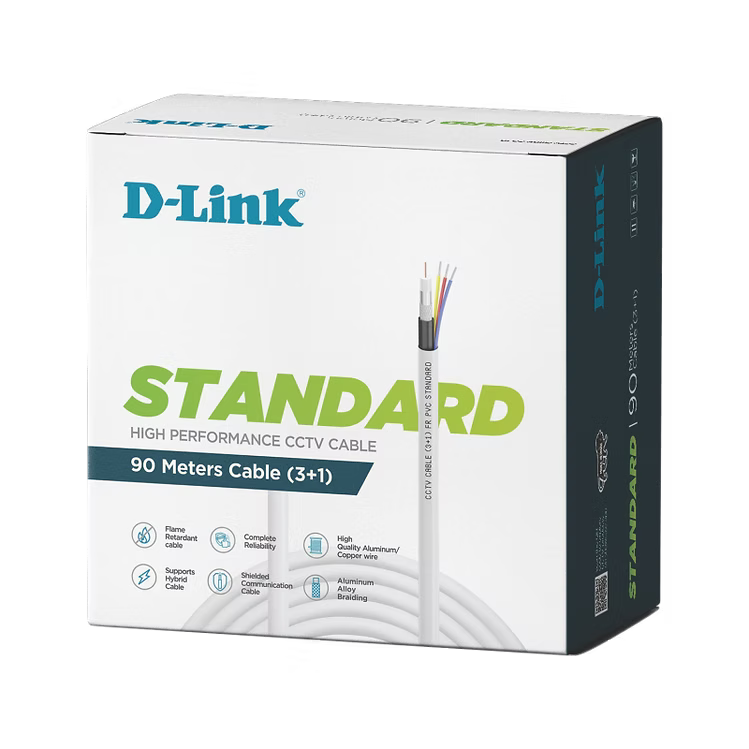D-Link 90m Standard Pure Copper CCTV Cable (DCC-CAL-90)
