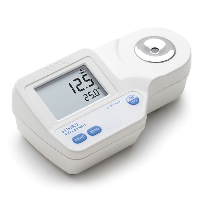 Digital Refractometer for Brix Analysis in Foods - HI96801