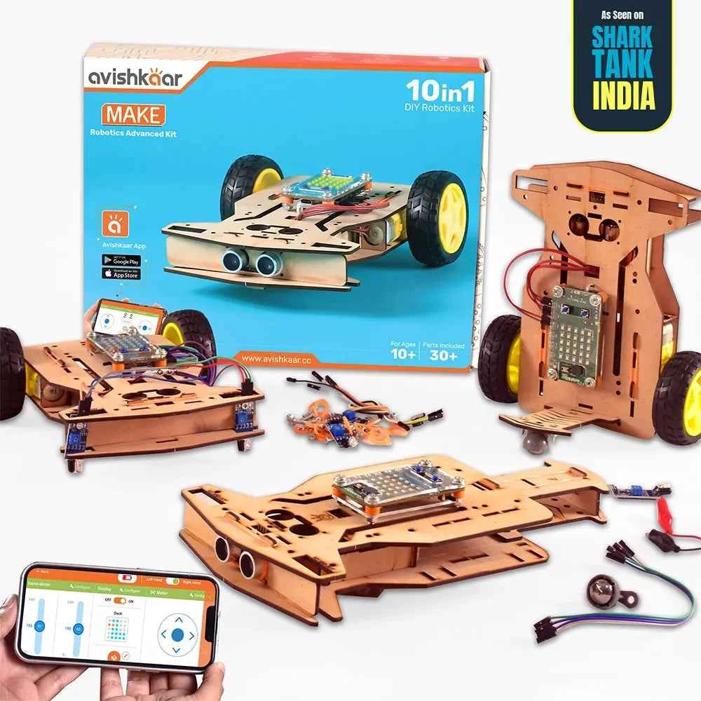 MAKE Robotic Advanced Kit 10-in-1
