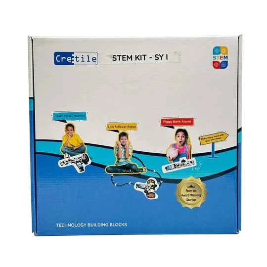 Cretile Coding Kit | Programmable STEM Robotics & Block-Coding Electronics Set