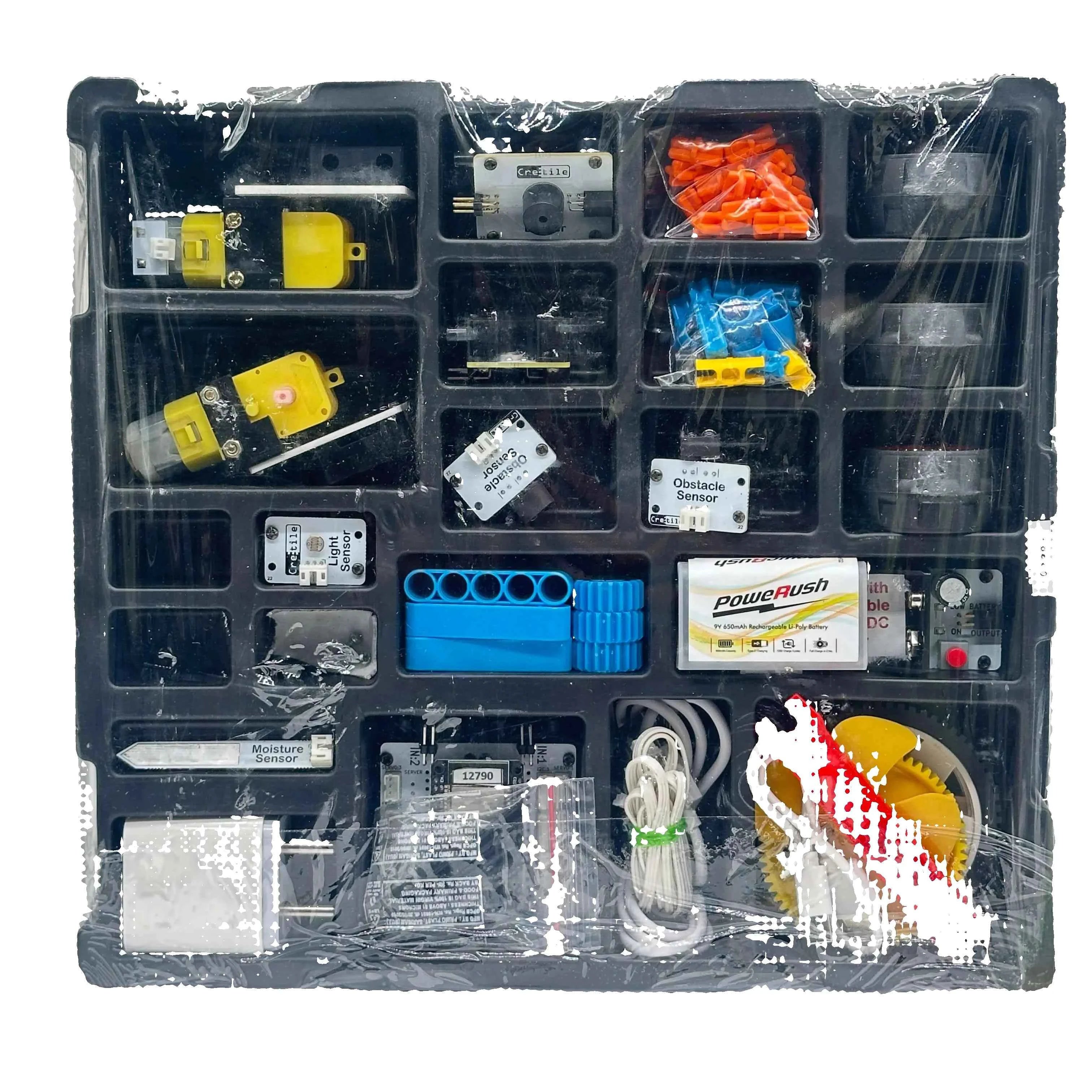 Cretile Coding Kit | Programmable STEM Robotics & Block-Coding Electronics Set