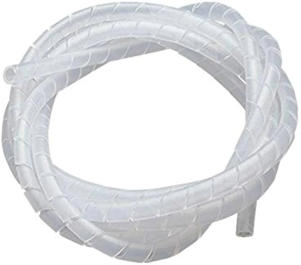 4mm Spiral Sleeve Clear 1ROLL ( 50 Meter )