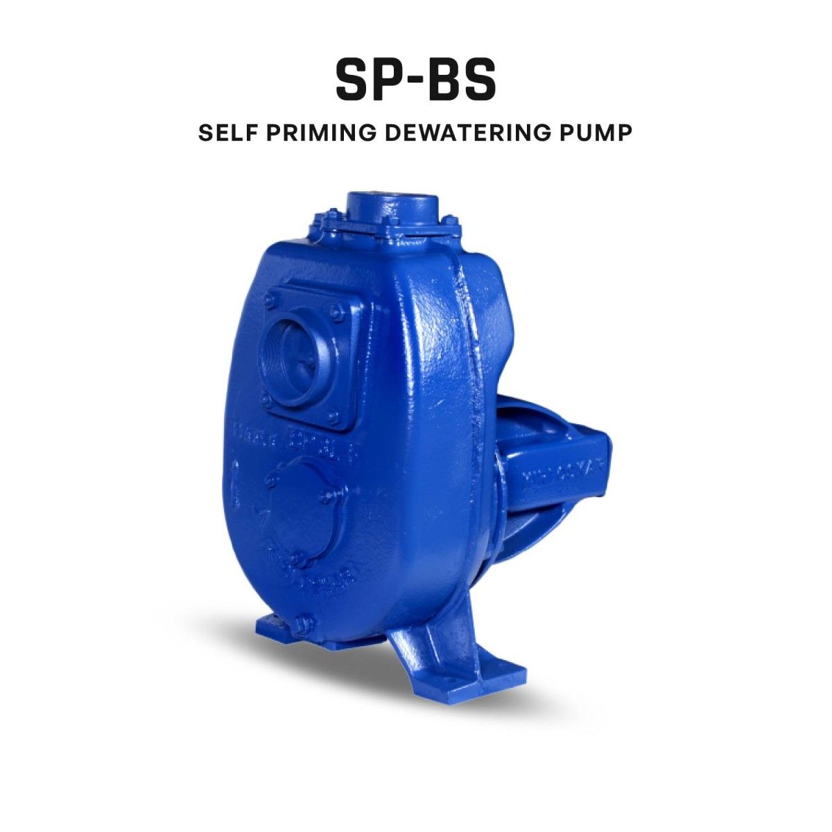 SELF PRIMING SEWAGE/DEWATERING PUMP, SP - 1H, BARE SHAFT, 2 HP, THREE PHASE, SIZE 40 mm X 40 mm